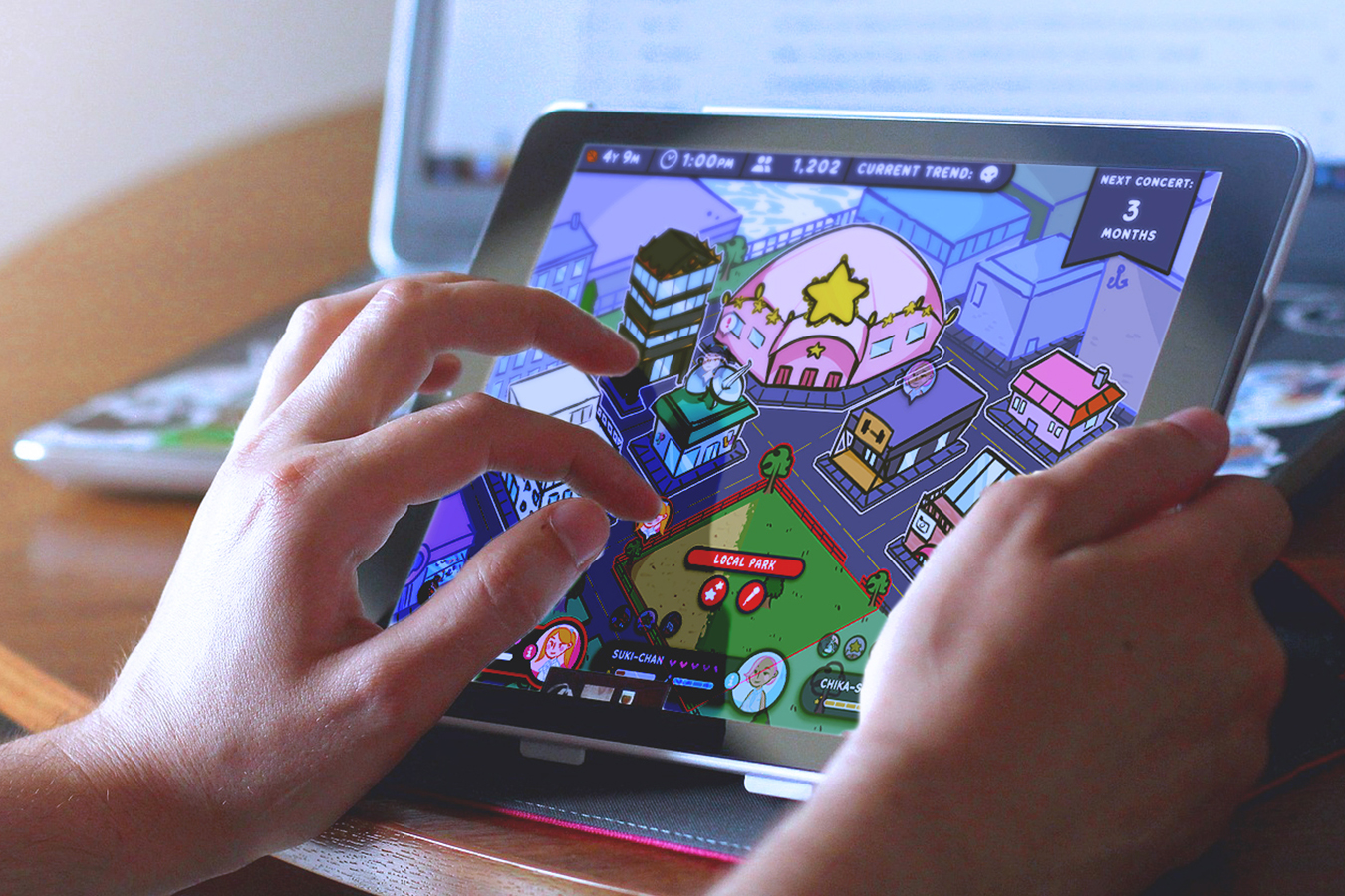 Pretty Idol Star Interaction